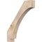Ekena Millwork 5 1/2"W x 32"D x 40"H Imperial Smooth Knee Brace, Douglas Fir BRC06X32X40IMP00SDF - alternate 1